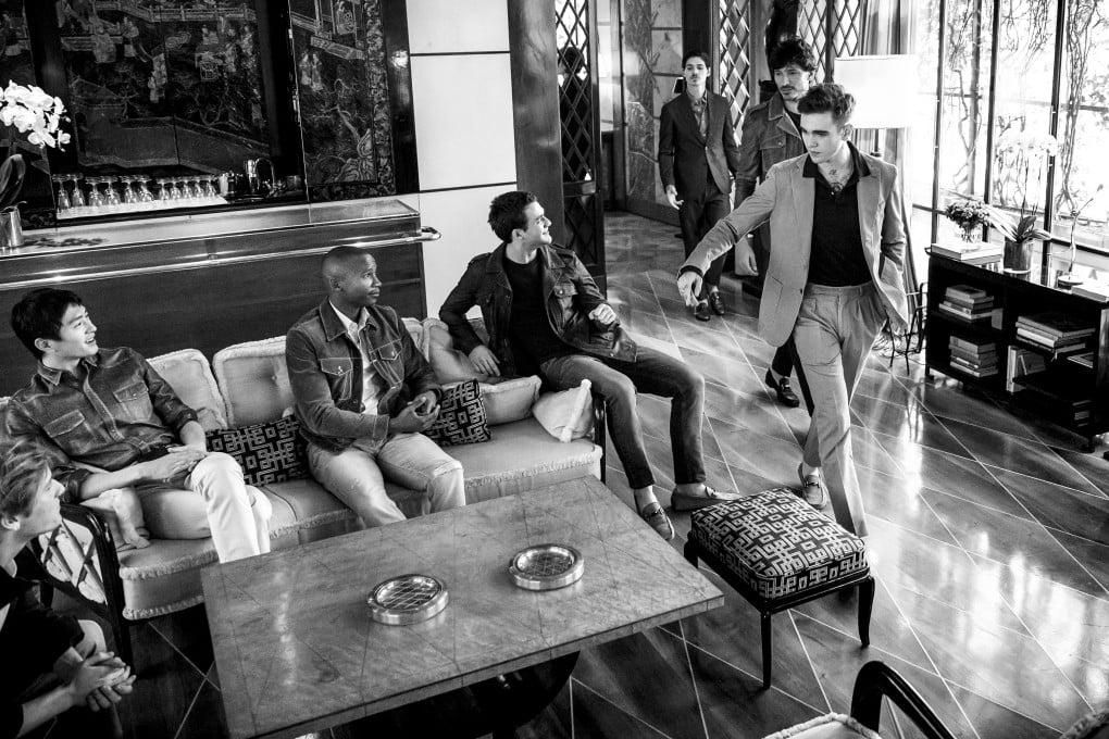 The Tod’s Band of seven international It men come together as arbiters of the cool Italian lifestyle.