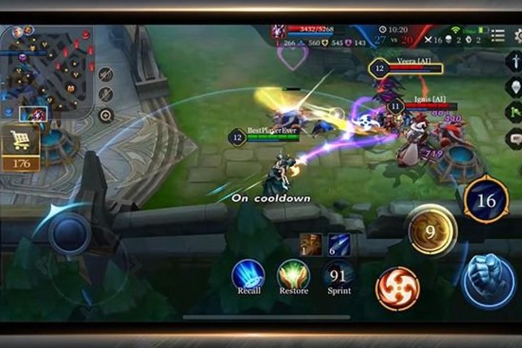Arena of Valor is a western adaptation of Tencent blockbuster Honor of Kings. (Source: Tencent)