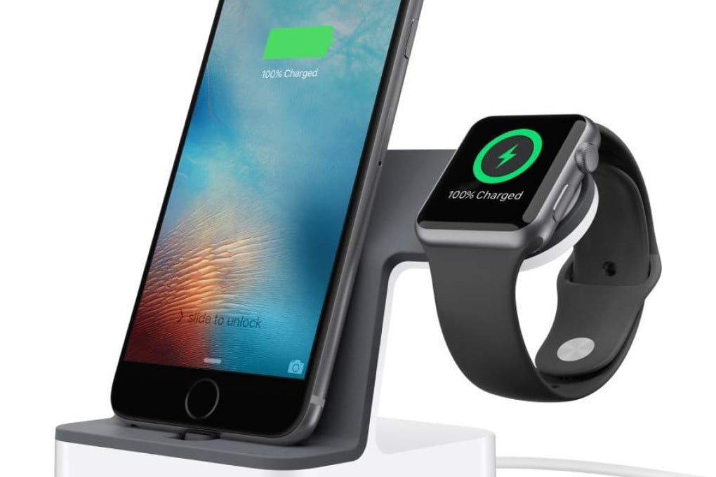 One of Belkin's iPhone docks also charges the Apple Watch. (Source: Belkin)