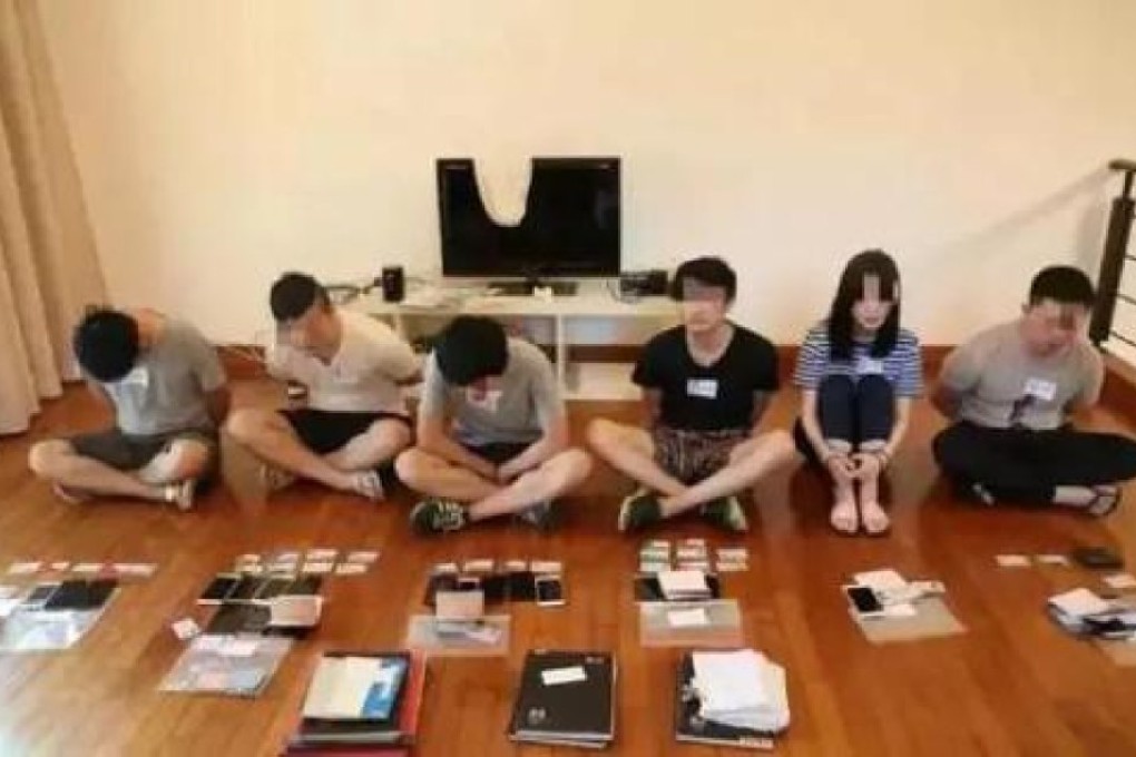 Suspects arrested by police in China and Malaysia. (Picture: oeeee.com)