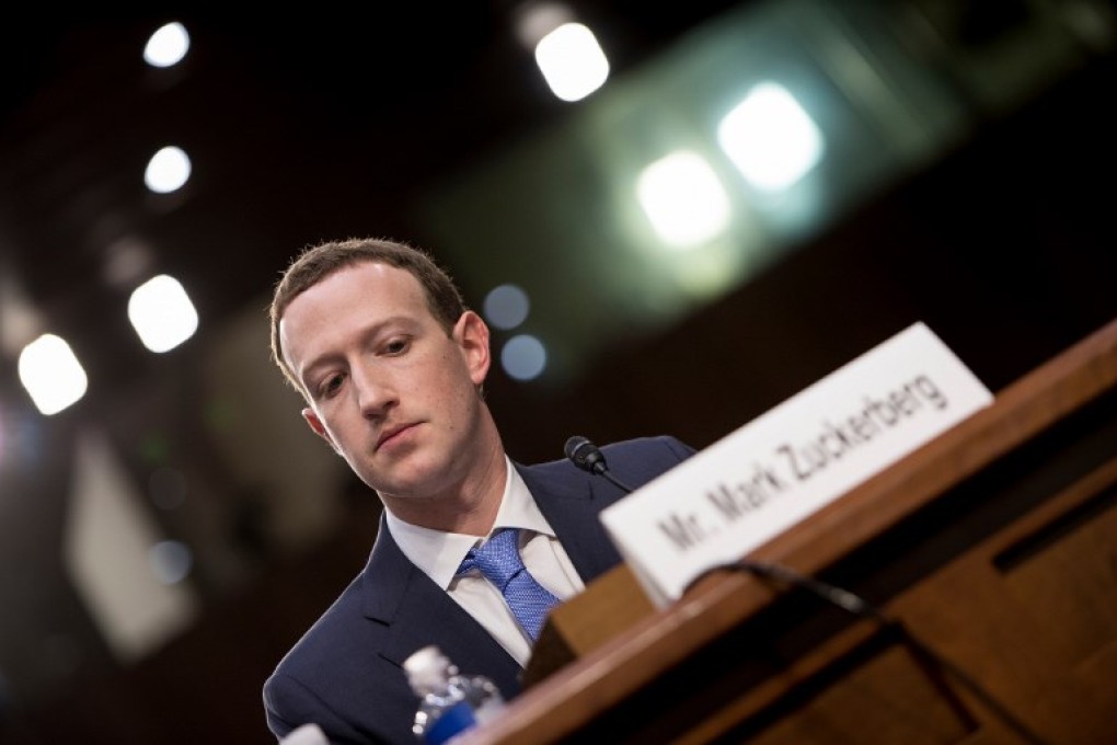 Facebook CEO Mark Zuckerberg attends a congressional hearing. (Picture: AFP)