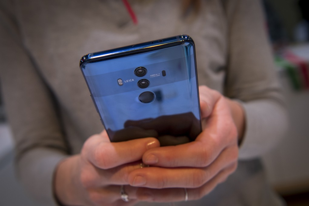 Huawei’s Mate 10 Pro has its own Chinese-speaking voice assistant XiaoE for its domestic market. (Picture: Bloomberg)