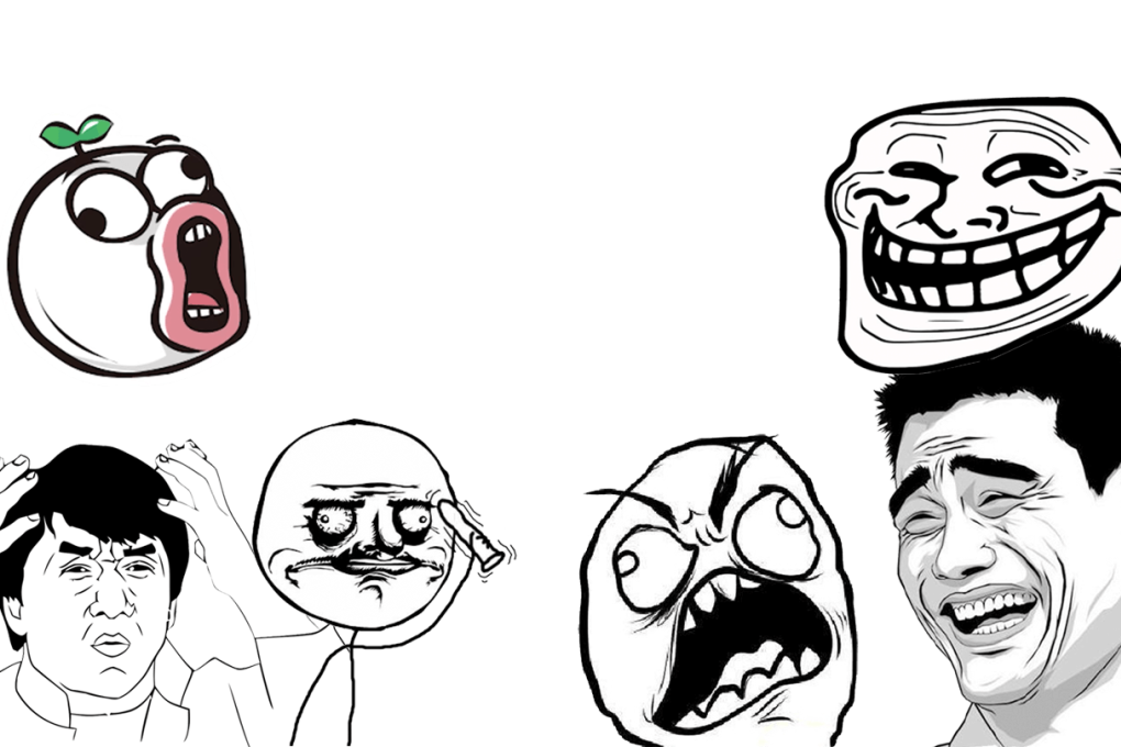 draw you as a rage face Meme in microsoft paint