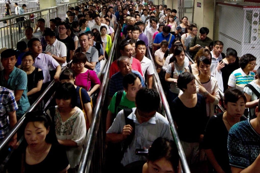Beijing has nearly 20 metro lines with more than 300 subway stations, moving more than nine million people every day. (Picture: AFP)