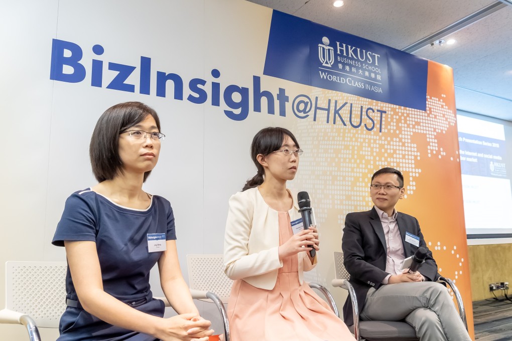 HKUST Business School shares insights on how the development of the Internet and social media has affected the online labour market in the BizInsight@HKUST Presentation Series. The talk was moderated by Prof Hui Kai-Lung, Deputy Head of Department of Information Systems, Business Statistics and Operations Management.