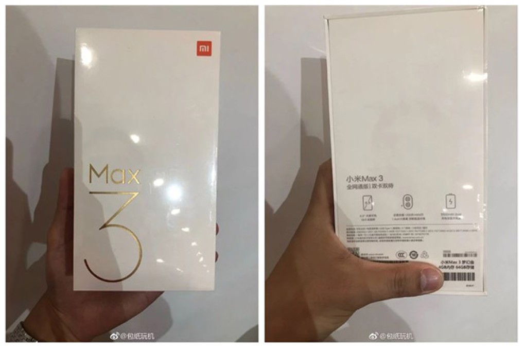 Photos of Xiaomi Mi Max 3 leaked online show a giant display