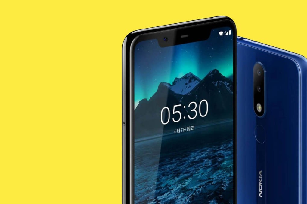 The new Nokia X5 kind of looks like the iPhone X… with a bottom bezel