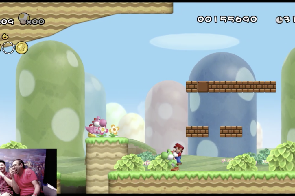 I’m really bad at Mario... because I grew up in China