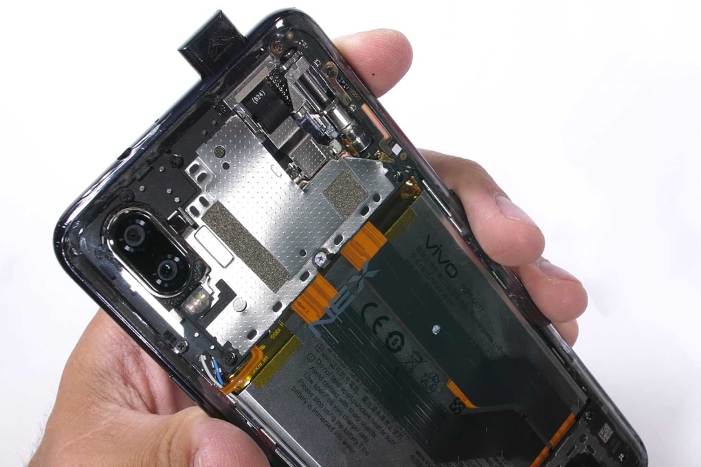 Someone added a clear back to Vivo’s pop-up camera phone and it looks awesome