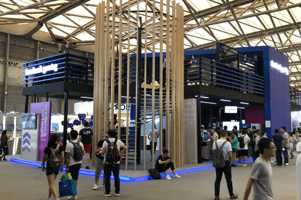 Facebook’s booth is located in ChinaJoy’s B2B pavilion.