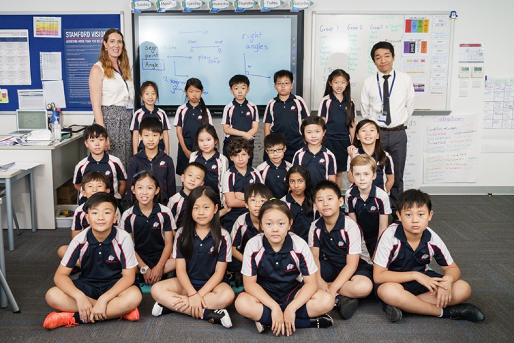 Grade 3 Class at Stamford