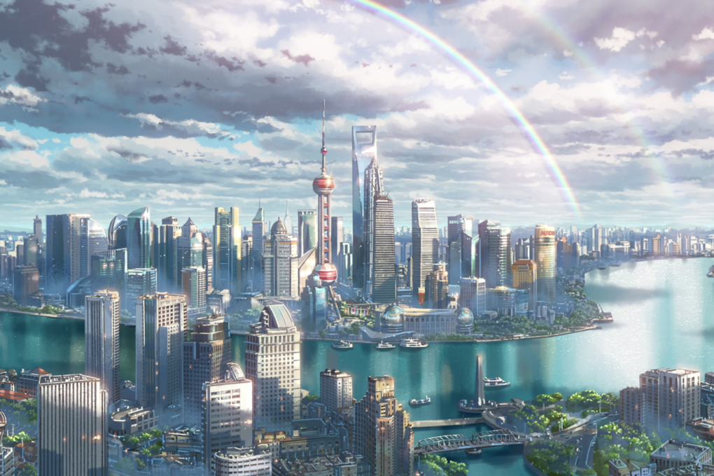 This is undoubtedly the prettiest Shanghai ever drawn in an anime. (Picture: Netflix)