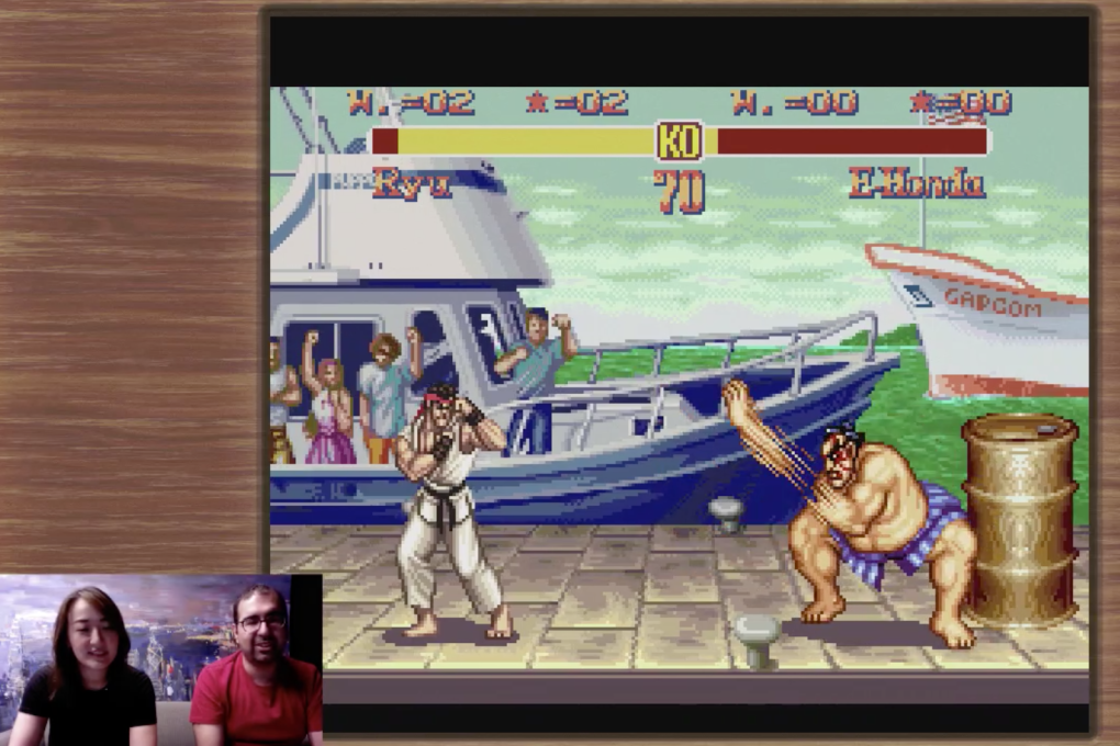 Playing classic video games and talking China with our friends at Goldthread