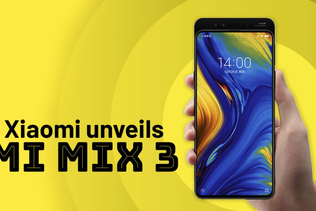 Xiaomi unveils Mi MIX 3