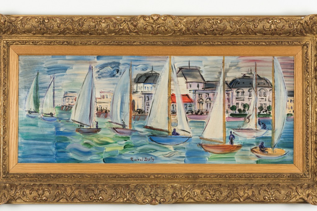 Raoul Dufy’s Régates à Deauville. © Raoul Dufy / ADAGP, Paris – SACK, Seoul, 2018.