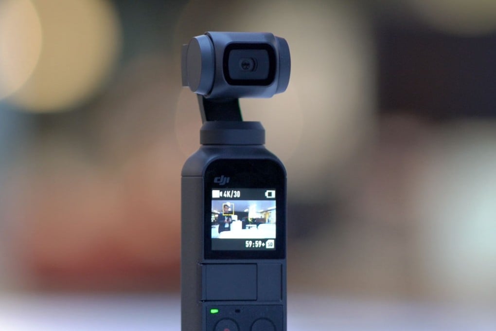 The DJI Osmo Pocket is awesome for my baby hands and tiny handbag