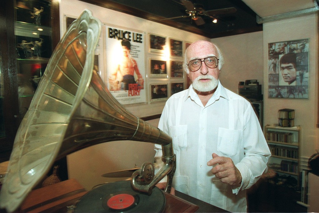 Jon Benn at his jazz club in Central, Hong Kong, which he renamed The Bruce Lee Cafe in honour of his late co-star in 1972 film The Way of the Dragon. Photo: C.Y. Yu