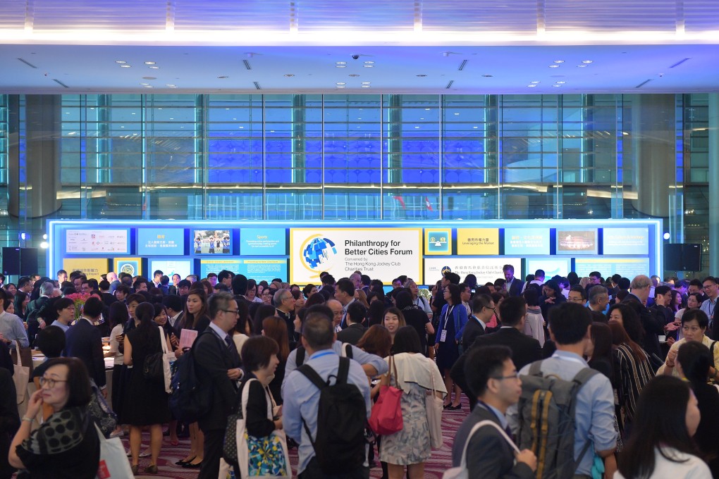 The Philanthropy for Better Cities Forum 2018 draws together some 1,400
delegates.