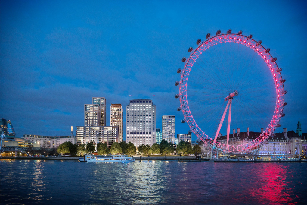 Eight Casson Square: riverside living in the gaze of the London Eye