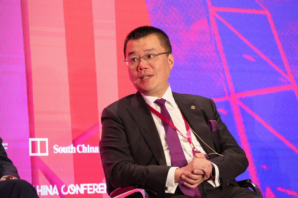 Prof. Witman Hung sharing his thoughts on the GBA blueprint at SCMP’s China Conference.