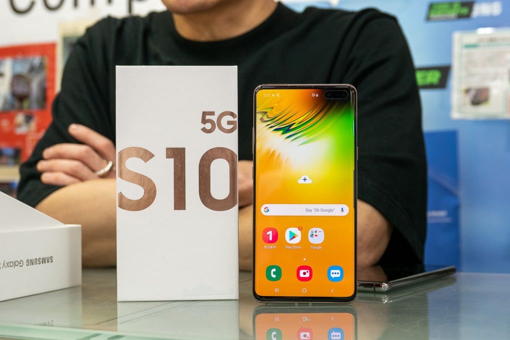 The Samsung S10 5G went on sale in South Korea on April 5th. (Picture: Chris Chang/Abacus)