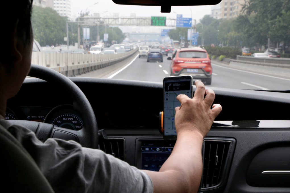 A Didi driver in Beijing. (Picture: Jason Lee/Reuters)