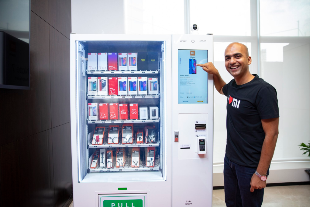 Here's how Xiaomi's new smartphone vending machines work