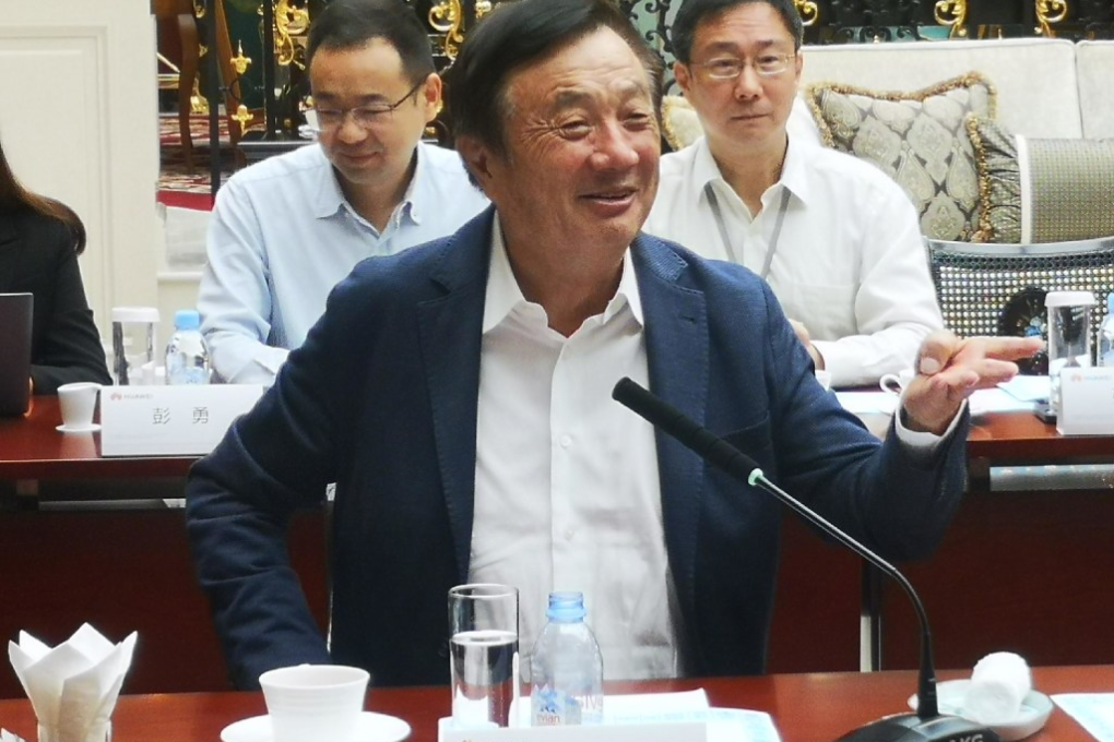 Huawei CEO Ren Zhengfei speaking in Shenzhen on May 21, 2019. (Picture: Bai Yu/Xinhua)