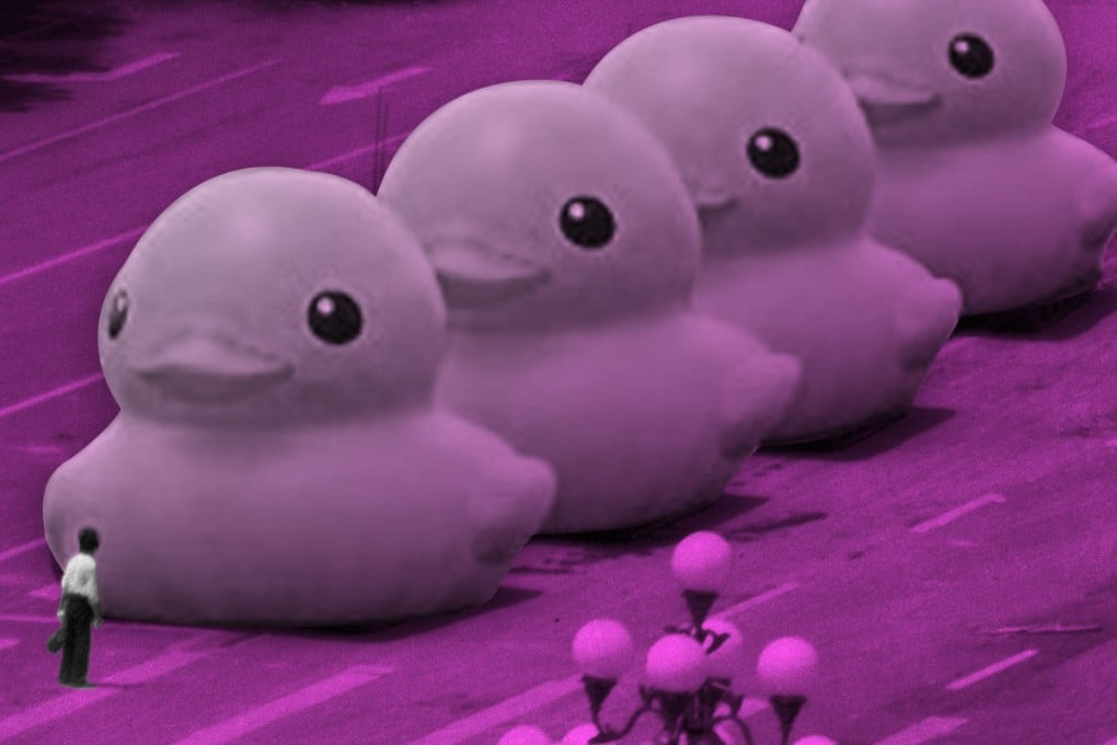 Anything from rubber ducks to iPads are being used to keep the memory of Tiananmen alive