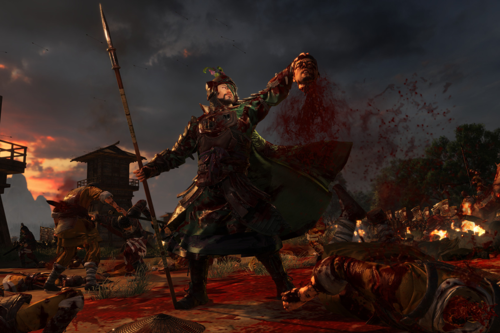 Total War: Three Kingdoms recently got a very graphic blood pack. The gory downloadable content probably won’t be available for the official Chinese version. (Picture: Creative Assembly)