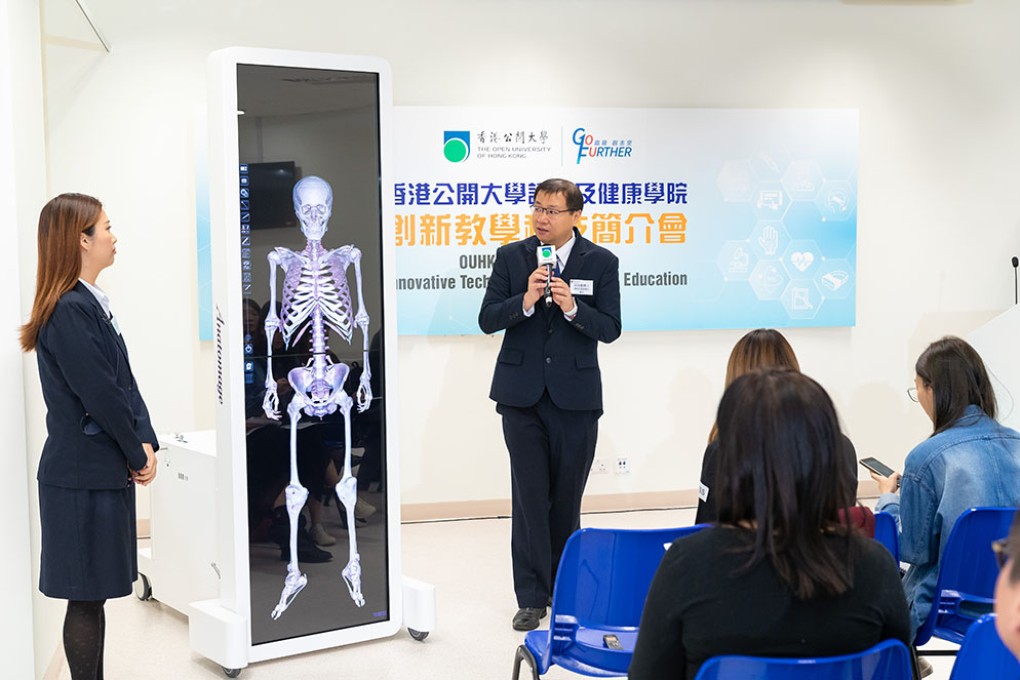 OUHK introduces groundbreaking 3D and VR technologies for teaching nursing