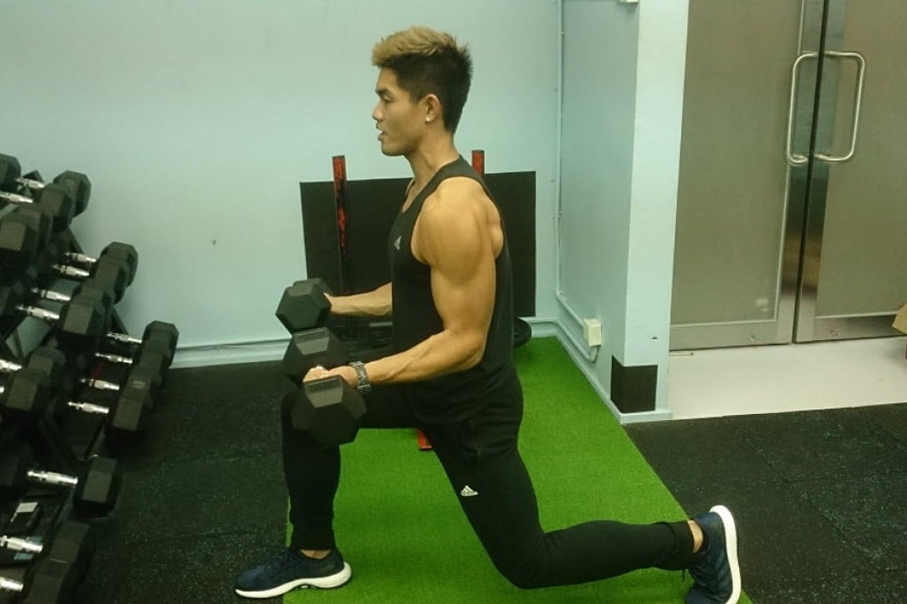 Calvin Au Yeung says a workout should be a challenge, but not painful!