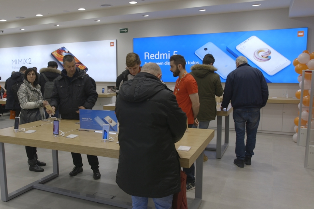 A Xiaomi official store in Barcelona, Spain. (Picture: Abacus)