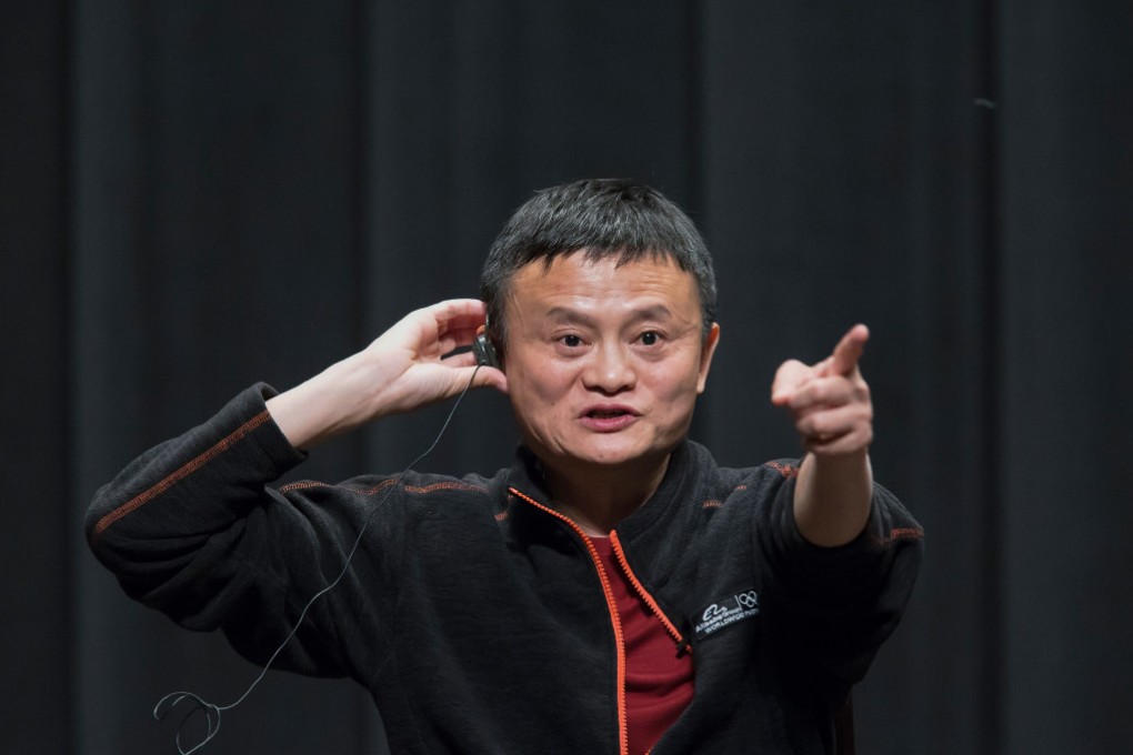 Jack Ma speaking at an event at Waseda University in Tokyo in April 2018. (Picture: Bloomberg)