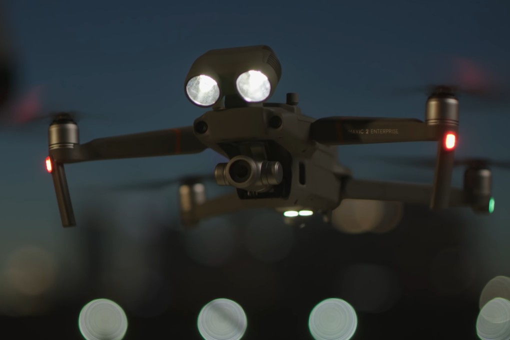 DJI recently demonstrated how its new app identifies drones using the Mavic 2 Enterprise. (Picture: DJI)