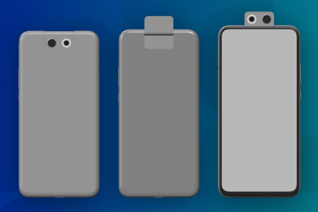 The rear camera is also the front camera. (Picture: Huawei/European Union Intellectual Property Office)