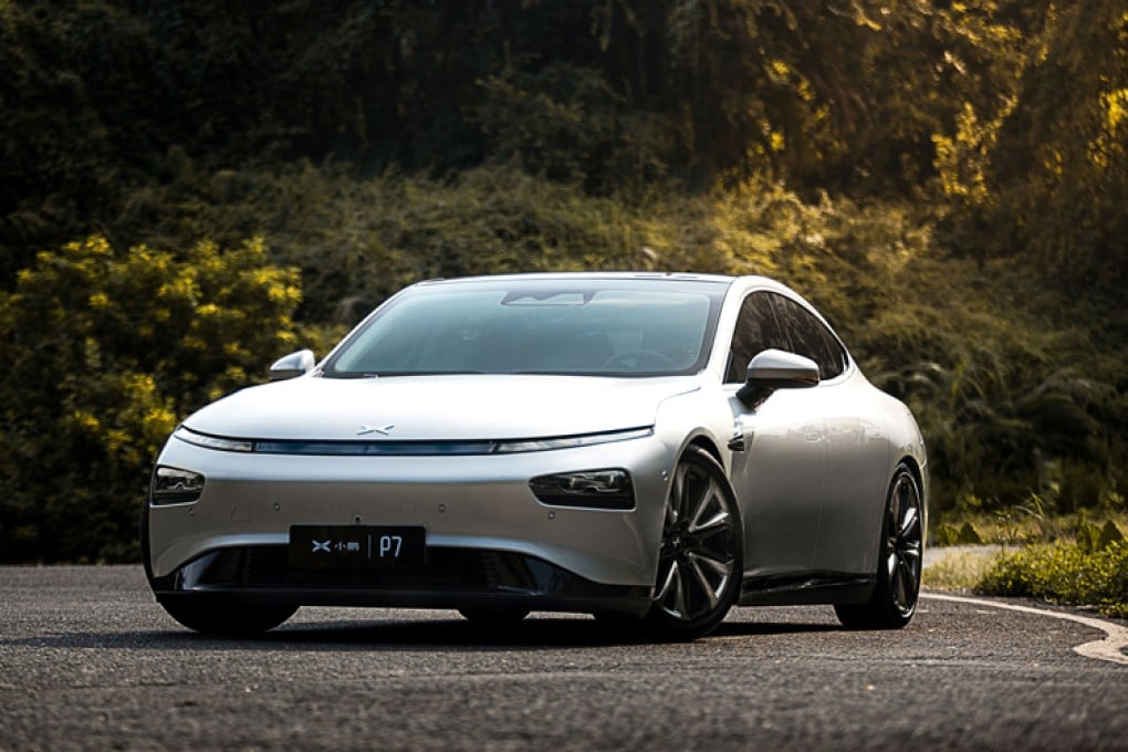 The P7, which started pre-orders on Sunday at Auto Guangzhou 2019, takes cues from the streamlined, futuristic design of Tesla’s Model S. (Picture: Xpeng)