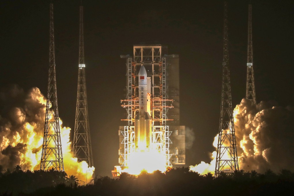 The Long March-5 heavy-lift rocket was successfully launched on December 27, 2019. (Picture: China Daily via Reuters)