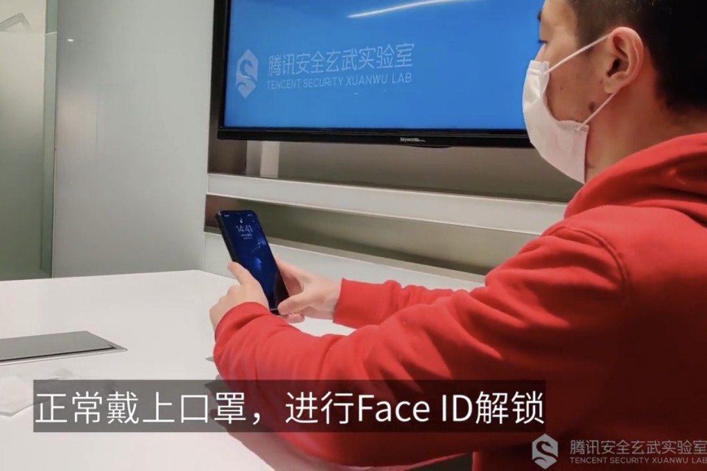 Tencent’s Xuanwu Lab says that the method works for users wearing glasses as long as the glasses are on while setting up the new Face ID. (Picture: Tencent Security Xuanwu Lab)