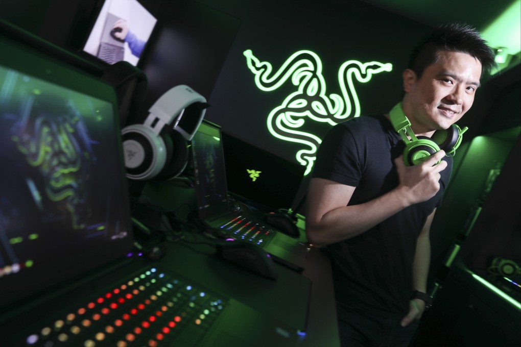 Razer CEO and co-founder Min-liang Tang at the Razer Store in Hong Kong on June 16, 2017. (Picture: Nora Tam/SCMP)
