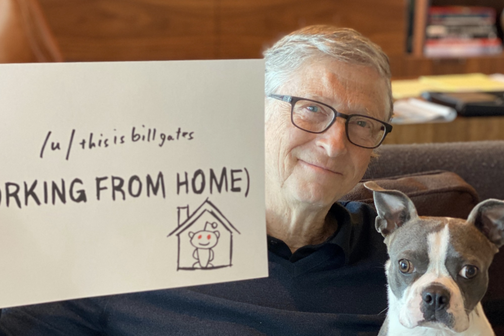 Bill Gates answered questions from Redditors about the new coronavirus. (Picture: Bill Gates)