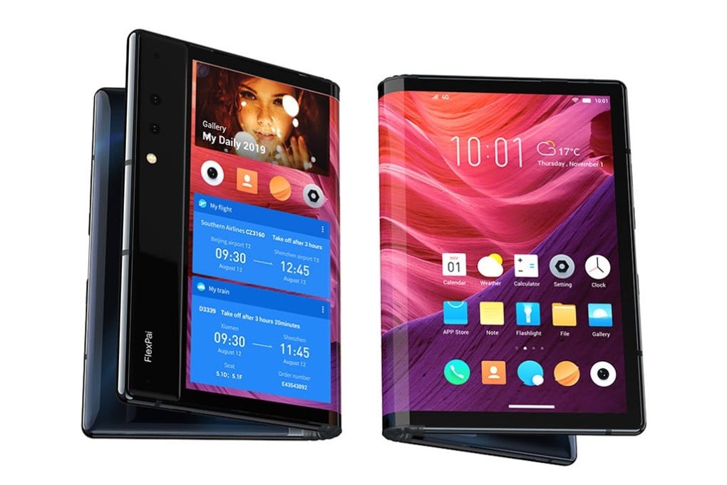 The old Royole FlexPai, launched in 2018, was criticized for buggy software and a bulky screen. (Picture: Royole)