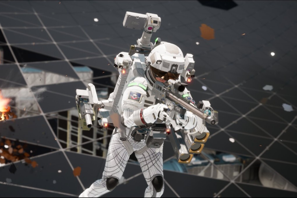 If you’re wondering what it’s like to shoot guns while drifting in zero gravity, Boundary might be for you. (Picture: Surgical Scalpels)