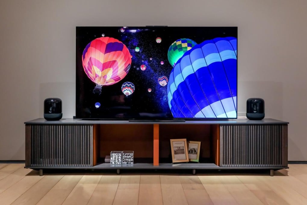 Huawei’s Smart Screen X65 has a pop-up camera equipped with AI. (Picture: Huawei)