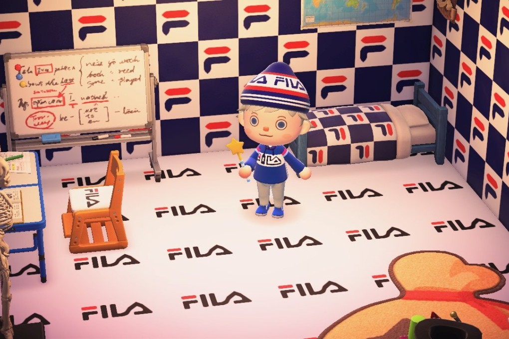 Apparel brands like 100 Thieves and Fila are using Animal Crossing to boost their clout. (Picture: Cyber Games Arena via Facebook)