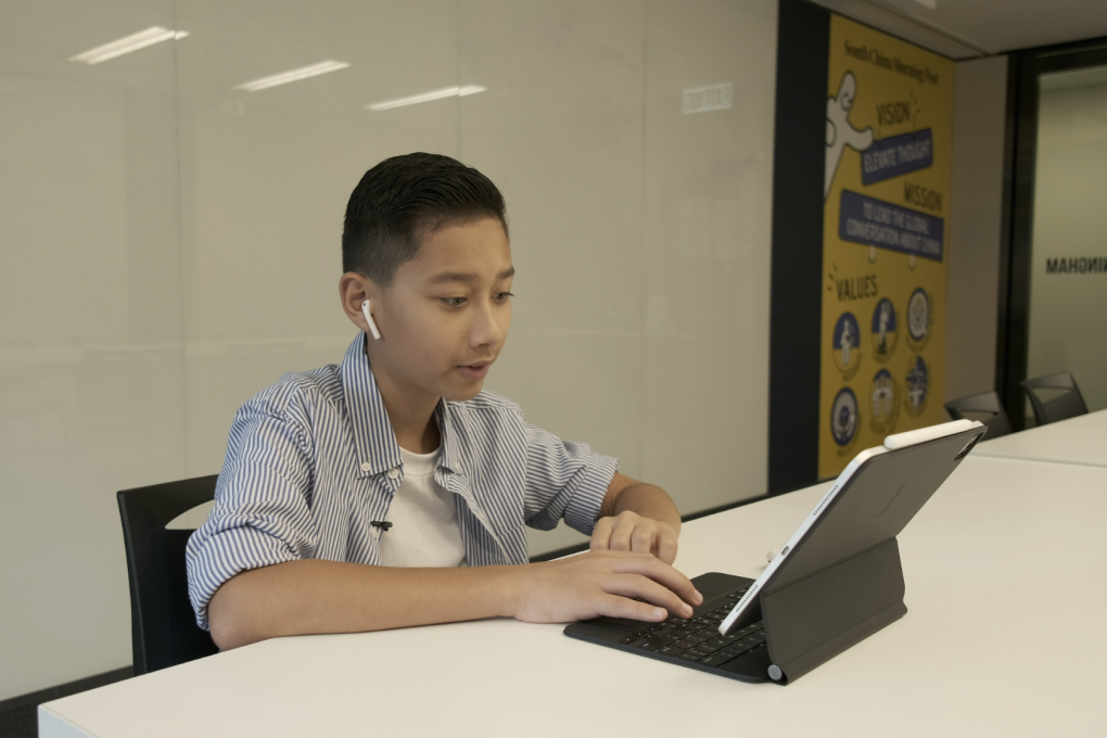 Jacob Prohaska, 12, is a contestant in Apple’s first ever Swift Student Challenge. (Picture: Chris Chang/Abacus)