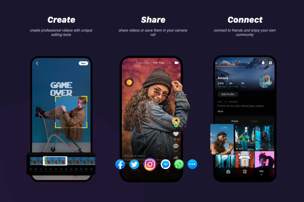 Zynn is made by Tencent-backed Kuaishou, which boasts more than 300 million daily active users. (Picture: Zynn)