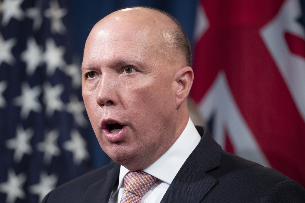 Australia's Home Affairs Minister Peter Dutton. File photo: EPA