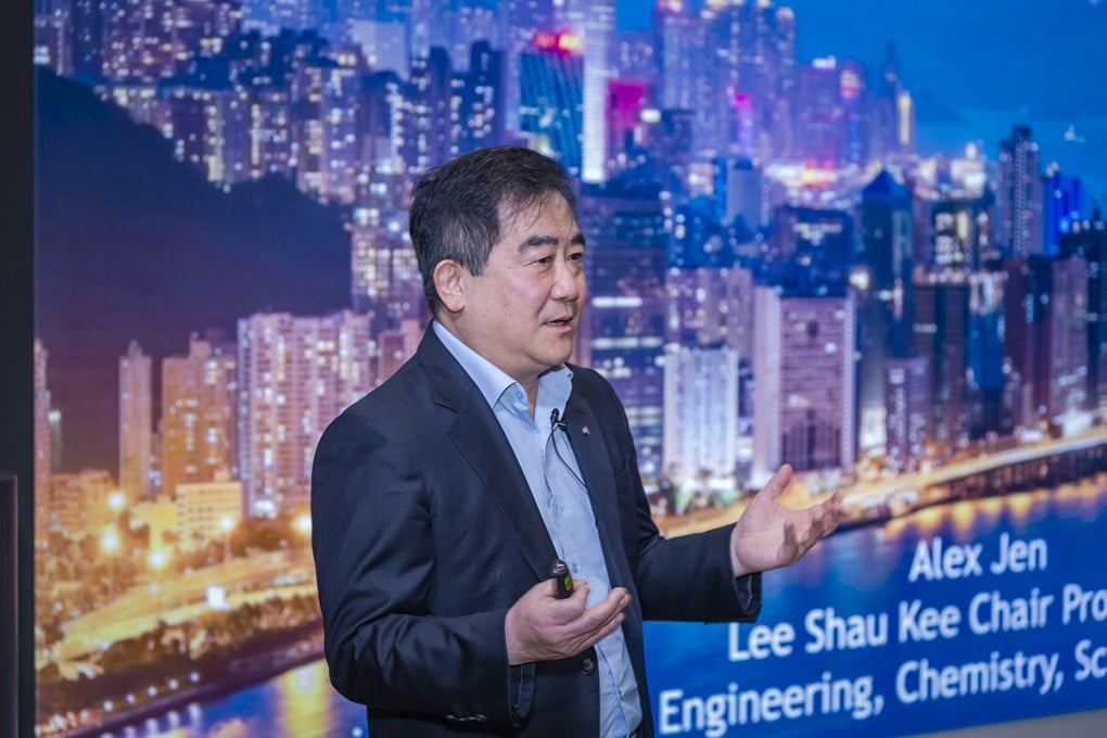 Professor Alex Jen, Lee Shau-Kee Chair Professor of Materials Science, and Chair Professor of Chemistry and Materials Science at CityU