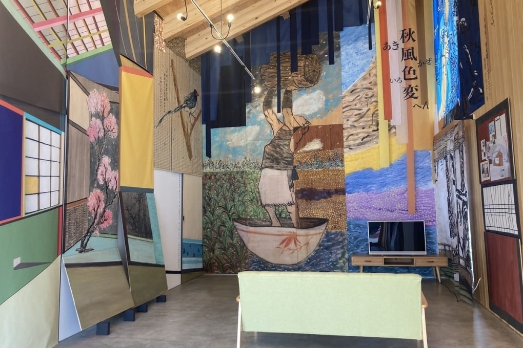 The Hong Kong House at Echigo-Tsumari Art Triennale in Tsunan, Niigata Prefecture, Japan.